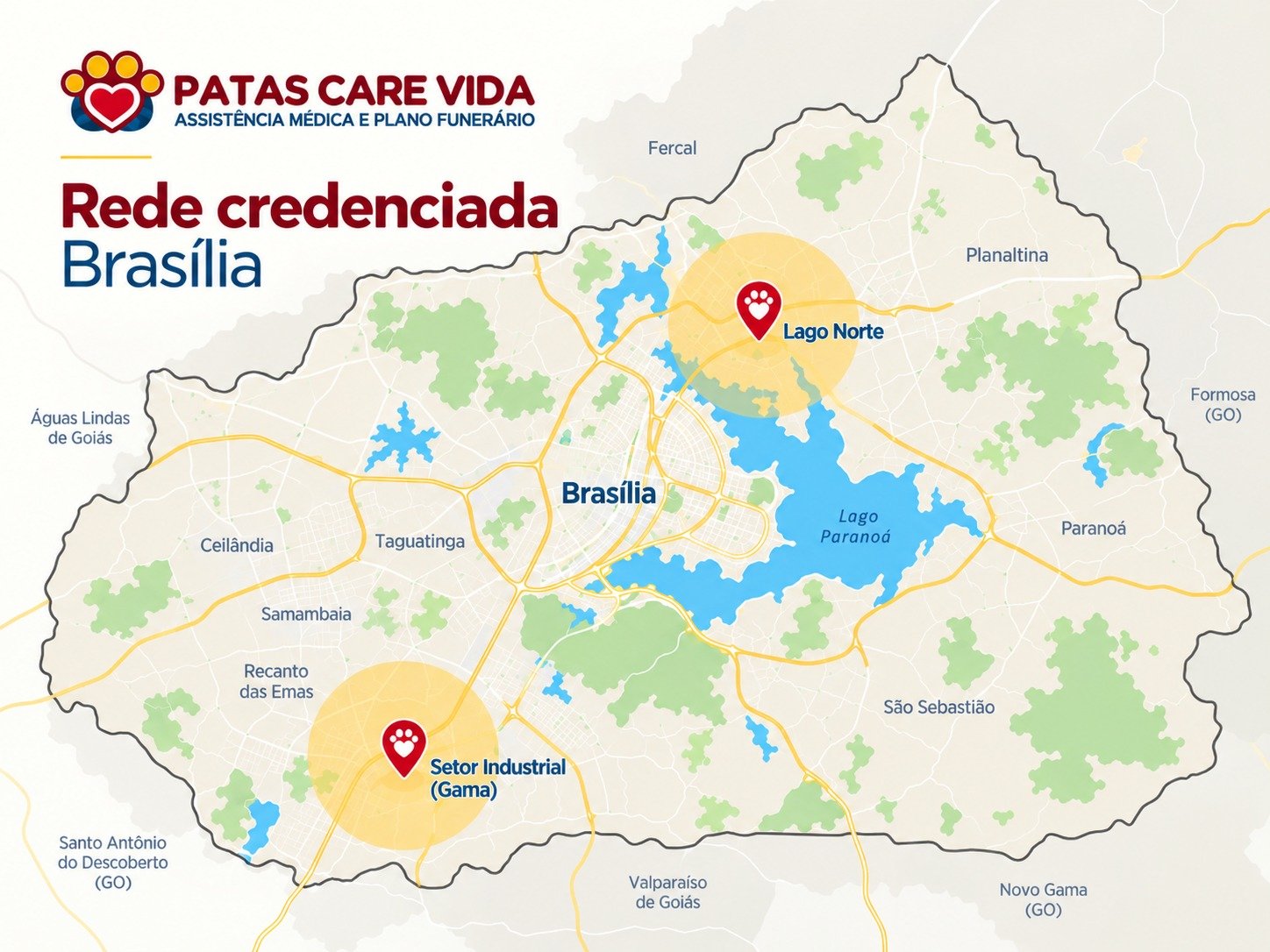 Rede credenciada Brasília