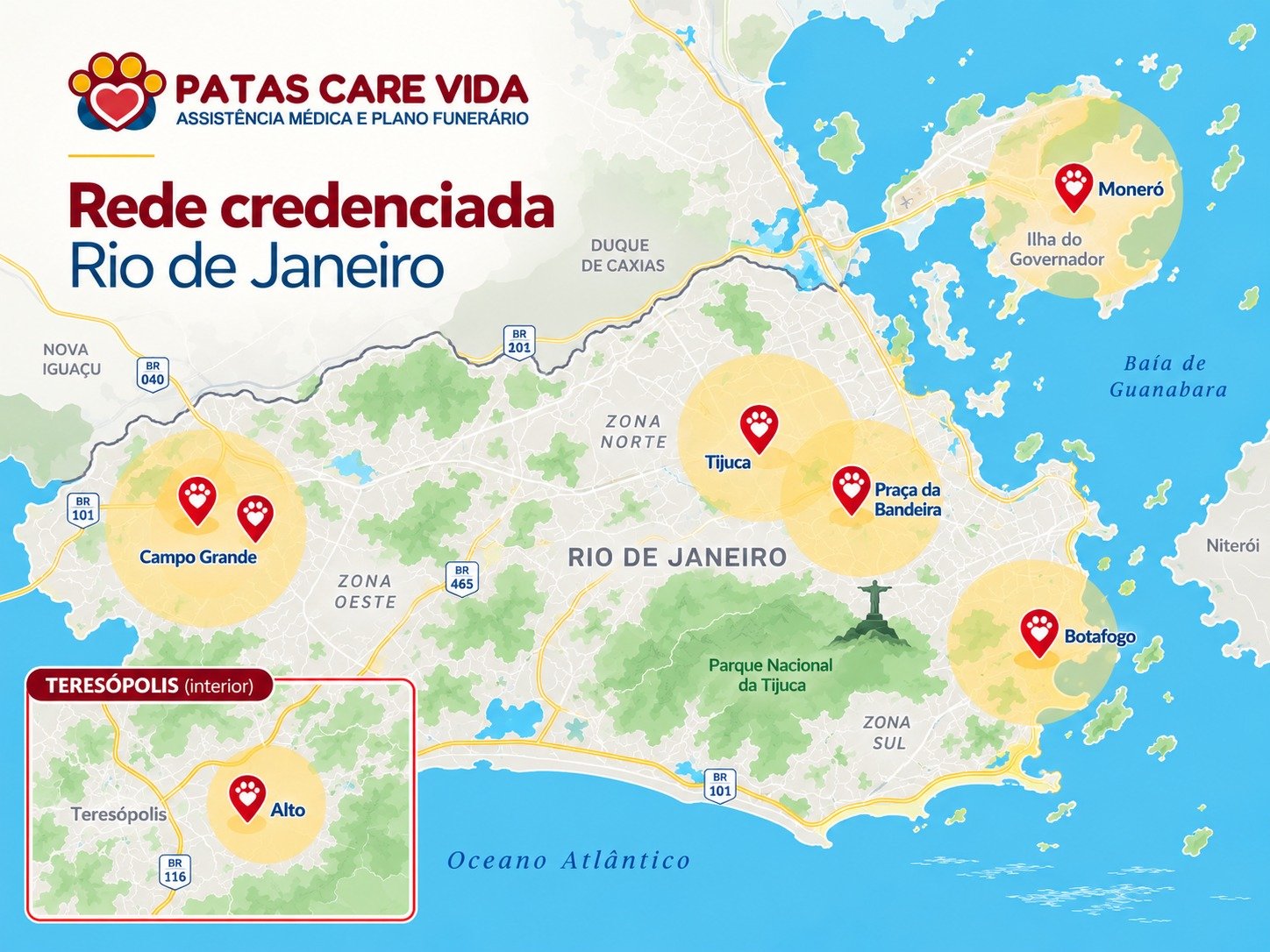 Rede credenciada Rio de Janeiro